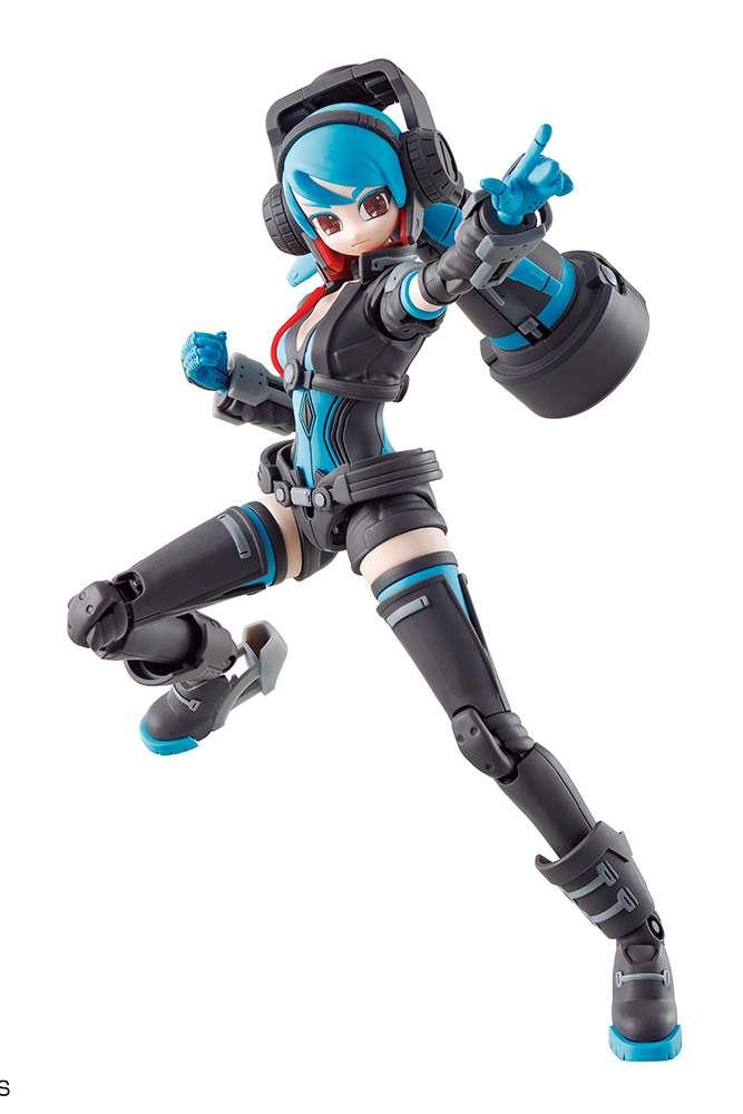 GIRL GUN LADY - Lady Commander Alice - Model Kit