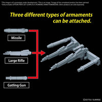 GUNDAM -Option Parts Set Gunpla 07 (Powered Arms Powereder) -Model Kit