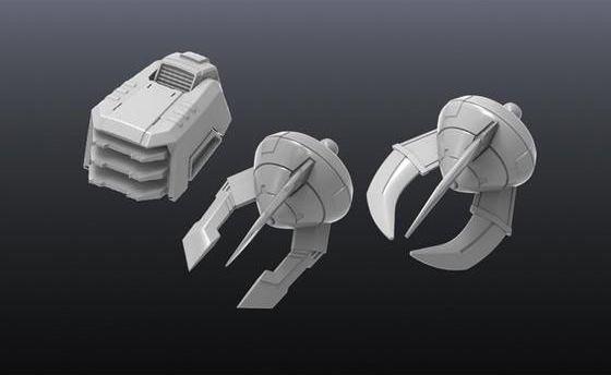 GUNDAM - Builders Parts HD 1/144 MS Ground 01 - Model Kit