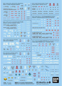 GUNDAM - Decal 142  Gundam Seed freedom multiuse 2 - Model Kit