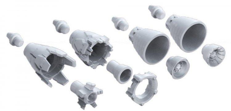 GUNDAM -  Builders Parts HD 1/144 MS Vernier 01 - Model Kit