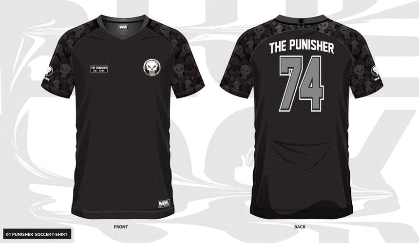 MARVEL - The Punisher 74 - Maillot de Foot Homme (S)