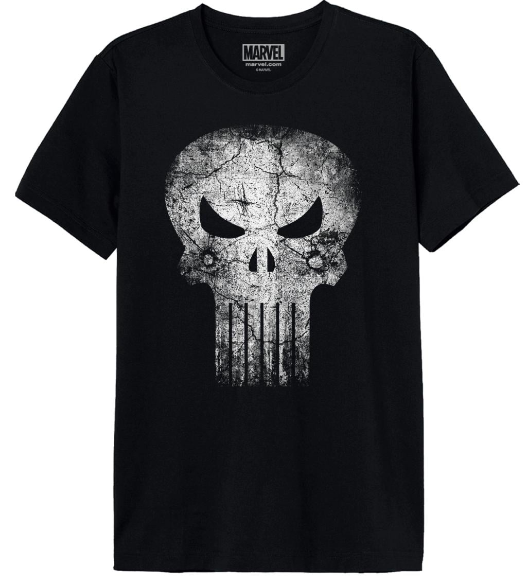 MARVEL - Punisher Skull Distress - T-Shirt Homme (M)