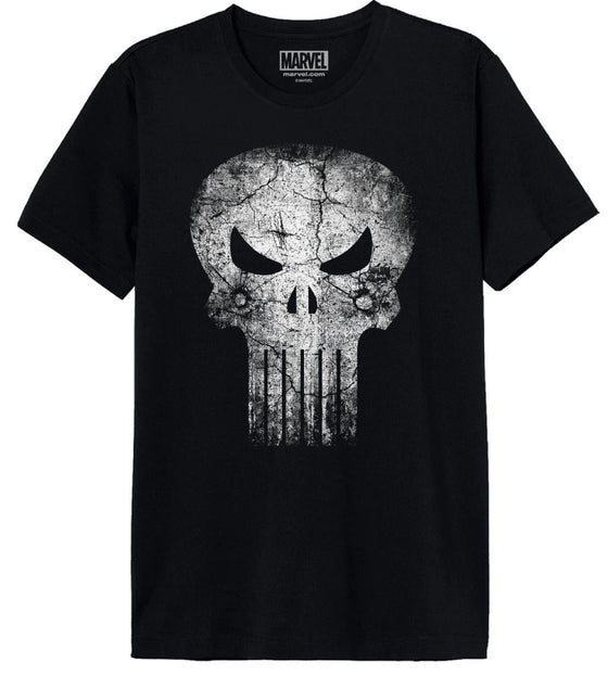 MARVEL - Punisher Skull Distress - T-Shirt Homme (M)