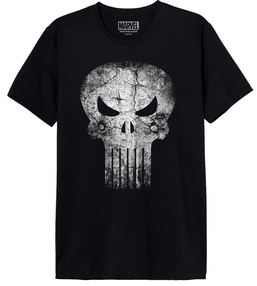 MARVEL - Punisher Skull Distress - T-Shirt Homme (M)