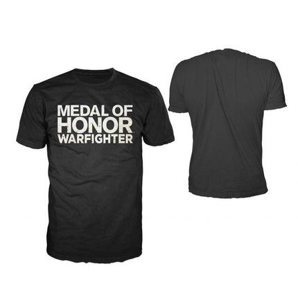 MEDAL OF HONOR WARFIGHTER  - T-Shirt Black - LOGO (S)