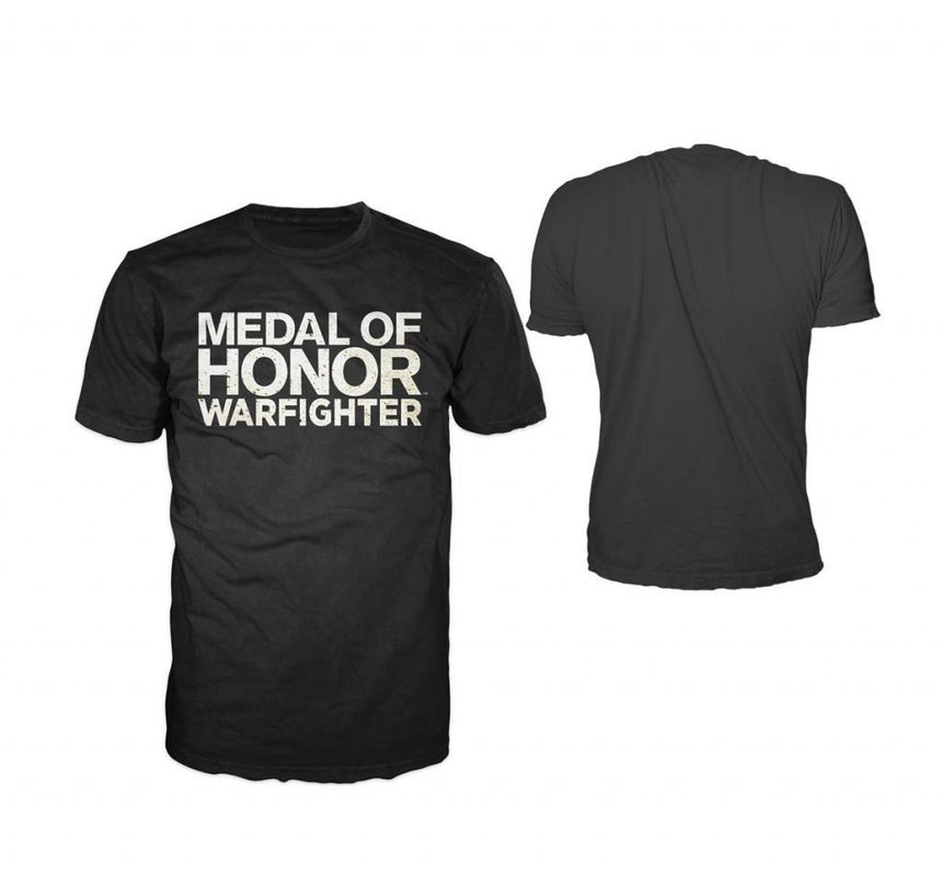 MEDAL OF HONOR WARFIGHTER  - T-Shirt Black - LOGO (S)