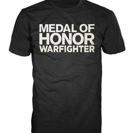MEDAL OF HONOR WARFIGHTER  - T-Shirt Black - LOGO (S)
