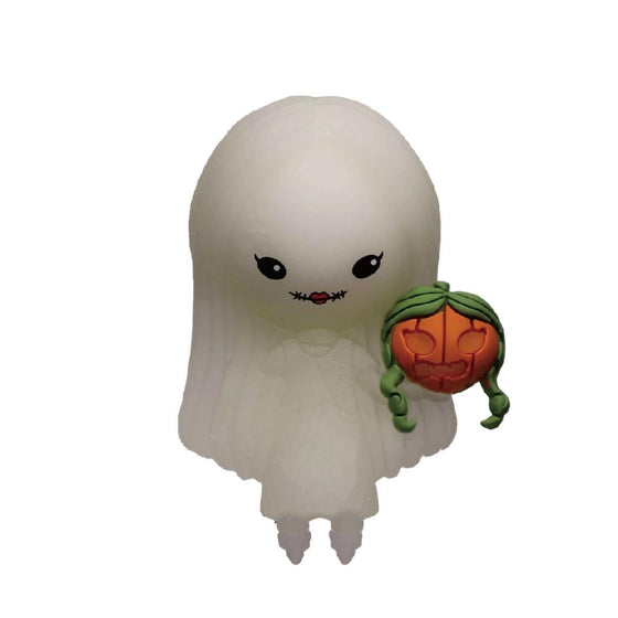 NBX - Sally avec citrouille - Aimant à collectionner en mousse 3D