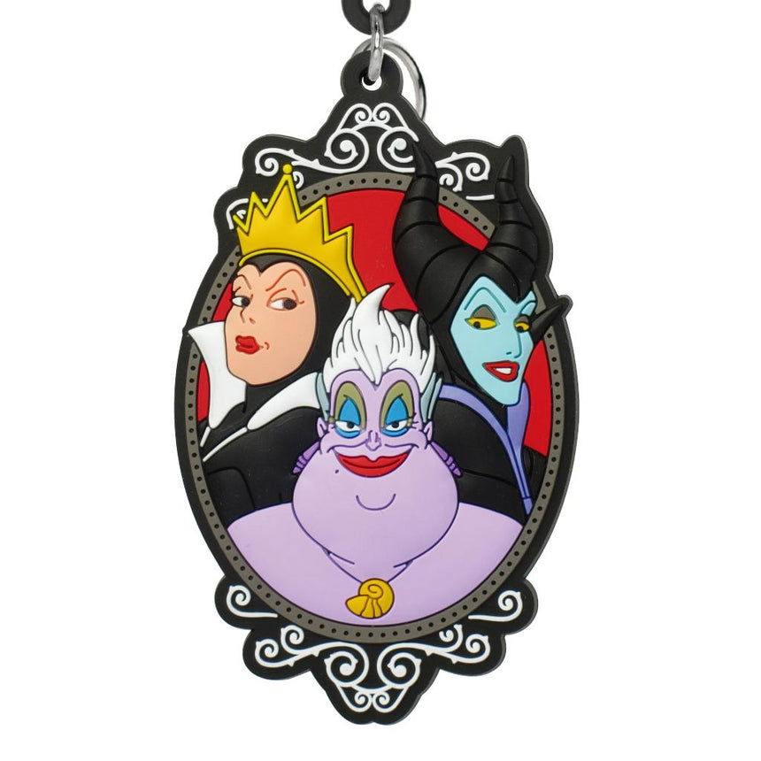 DISNEY - Méchante Reine, Ursula, ... - Porte-clés Sac à dos Soft Touch