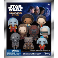 STAR WARS - Skeleton Crew - 3D Foam Bag Clip (Display 24 Pcs)
