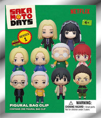 SAKAMOTO DAYS - Series 1 - 3D Foam Bag Clip (Display 24 Pcs)
