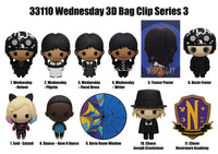 MERCREDI - Series 3 - 3D Foam Bag Clip (Display 24 Pcs)