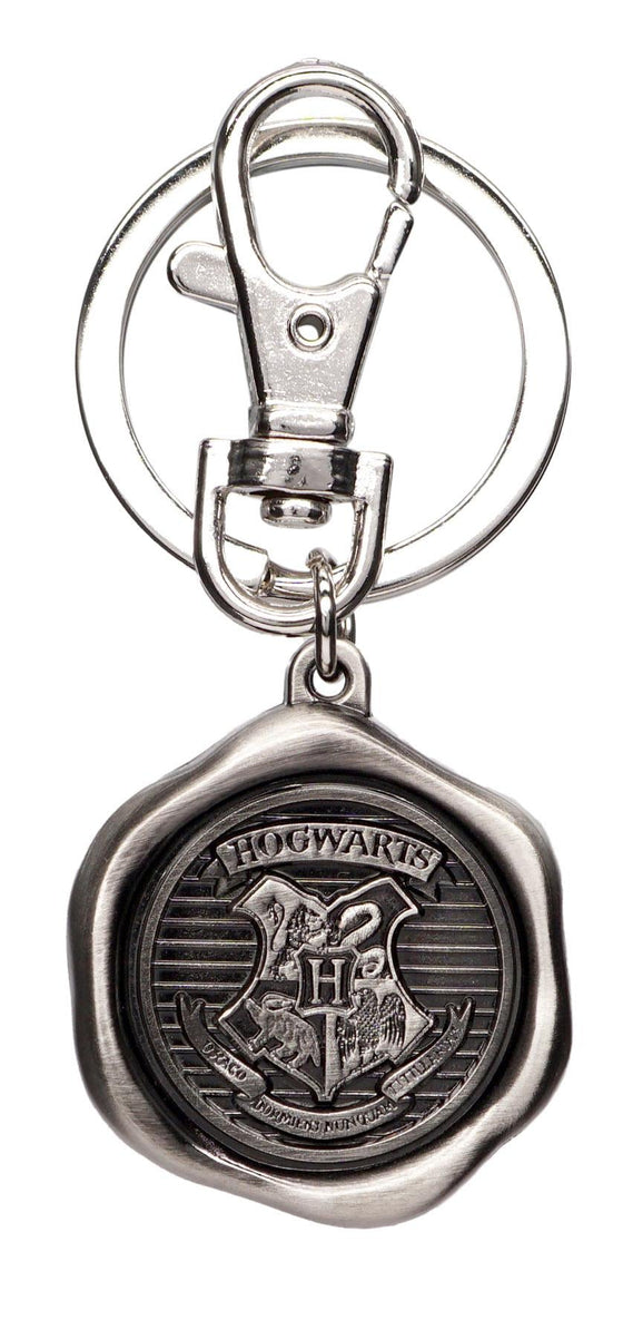 HARRY POTTER - Logo Poudlard - Porte-clés en étain