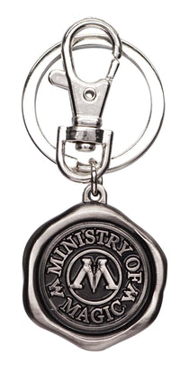 HARRY POTTER - Ministère de la magie - Porte-clés en étain