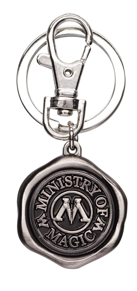 HARRY POTTER - Ministère de la magie - Porte-clés en étain