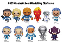 LES 4 FANTASTIQUES - Movie - 3D Foam Bag Clip (Display 24 Pcs)