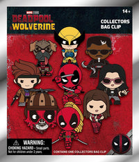 DEADPOOL - Series 1 - 3D Foam Bag Clip (Display 24 Pcs)