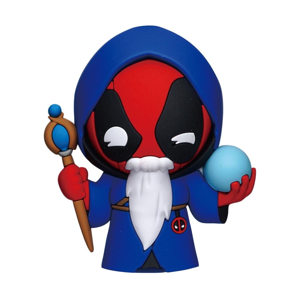 MARVEL - Deadpool magicien - Aimant à collectionner en mousse 3D