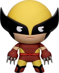 MARVEL - Wolverine (Tenue Brun) - Aimant à collectionner en mousse 3D