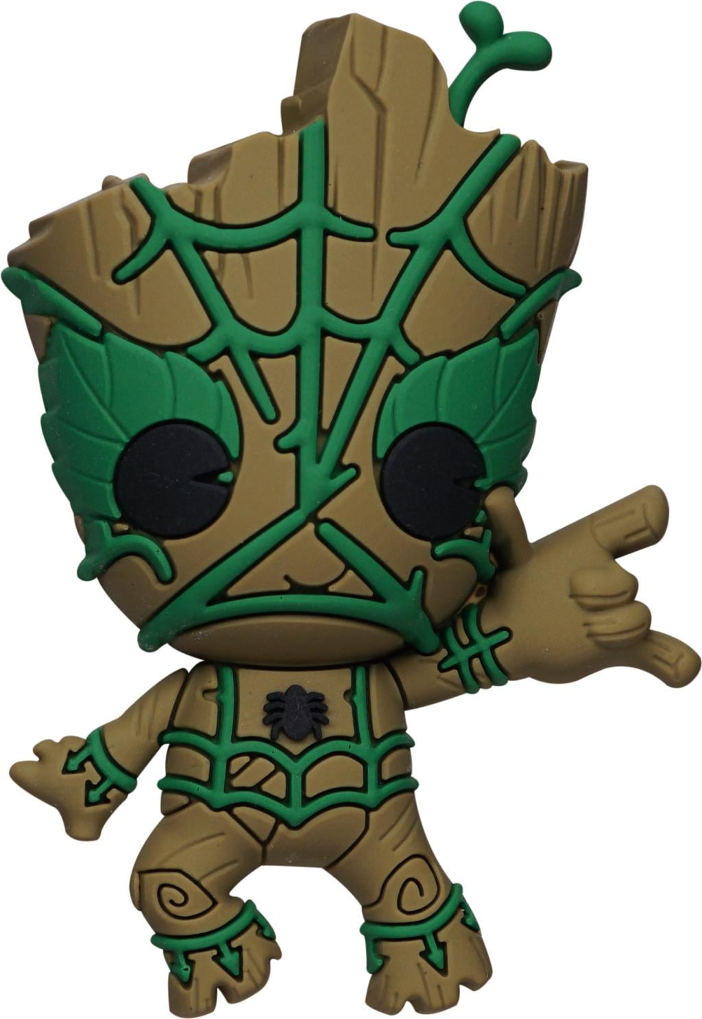 MARVEL - Groot en Spider-Man - Aimant à collectionner en mousse 3D