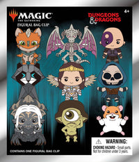 WIZARDS OF THE COAST - Series 1 - 3D Foam Bag Clip (Display 24 Pcs)