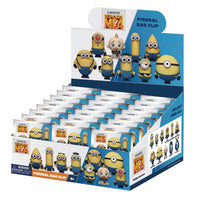 MOI MOCHE ET MECHANT 4 - Series 1 - 3D Foam Bag Clip (Display 24 Pcs)
