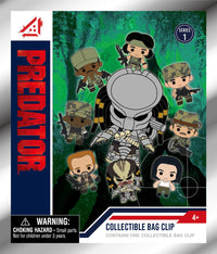 PREDATOR - Series 1 - 3D Foam Bag Clip (Display 24 Pcs)
