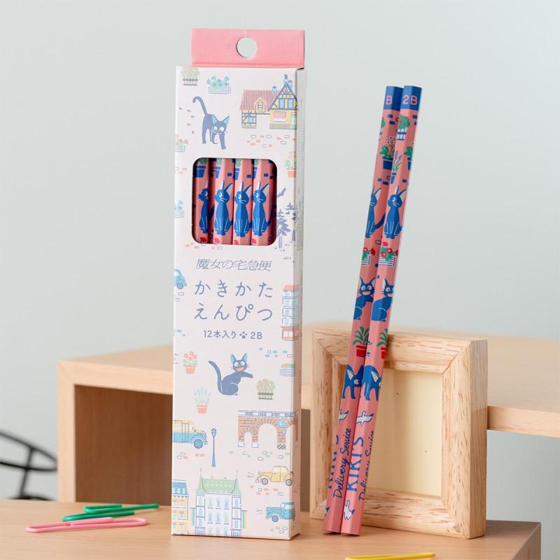 KIKI LA PETITE SORCIERE - Koriko Balade - Set de 12 crayons 2B