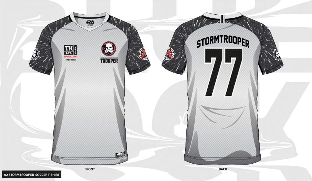 STAR WARS - Stormtrooper 77 - Maillot de Foot Homme (L)