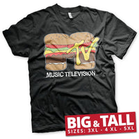 MTV - T-Shirt Big & Tall - Hamburger (5XL)