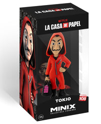 LA CASA DE PAPEL - Tokyo avec Masque - Figurine Minix 12cm