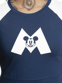 DISNEY - Mickey Mouse M College Dress Navy/White (S)