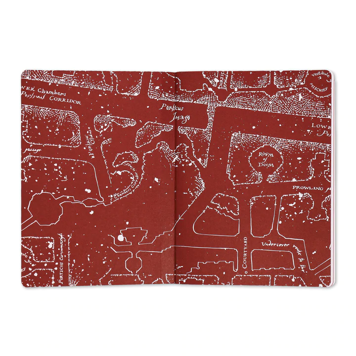 HARRY POTTER - Carte du Maraudeur - Cahier A5