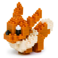 POKEMON - Evoli - Figurine Nanoblock 10cm