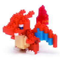POKEMON - Dracaufeu - Figurine Nanoblock 10cm