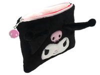 HELLO KITTY & KUROMI - Trousse Fourrure Réversible