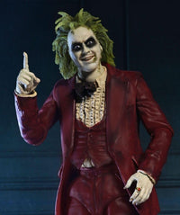 BEETLEJUICE 2 - Beetlejuice "Tuxedo rouge" - Ultimate Figurine 18cm