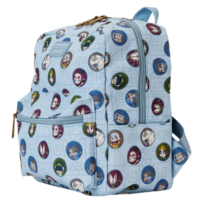 AVATAR LE DERNIER ... - AOP - Mini Sac à Dos carré en Nylon LoungeFly