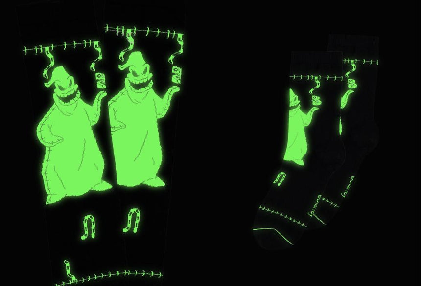 NBX - Pack de 2 paires de chaussettes 'Glow in the Dark' (T43-46)