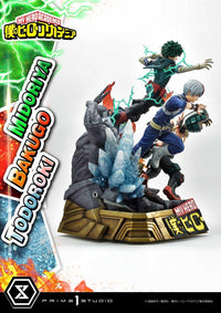 MY HERO ACADEMIA - Midoriya, Bakugo & Todoroki - Statuette 69cm