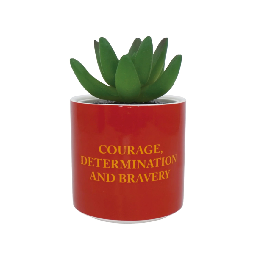HARRY POTTER - Gryffondor - Faux Pot à Plantes 6.5cm