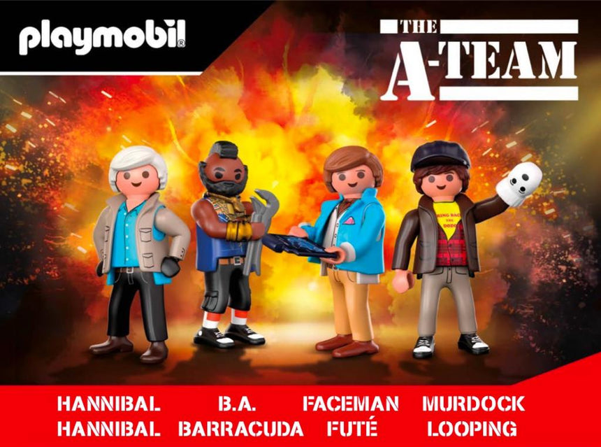 MOVIE CARS - Fourgon de L'agence tous Risques 'PLAYMOBIL'