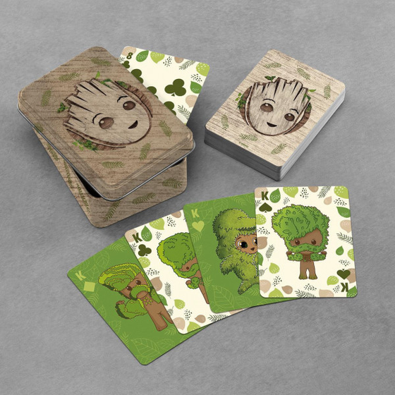 LES GARDIENS DE LA GALAXIE - Groot - Cartes à jouer
