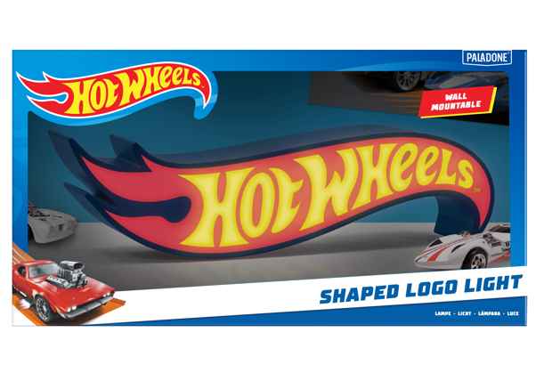 HOT WHEELS - Logo - Lampe Shaped 31.3cm