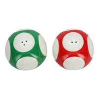 SUPER MARIO - Champignons - Set Salière et Poivrière