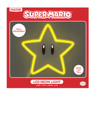 SUPER MARIO - Etoile - Lampe Murale Neon LED