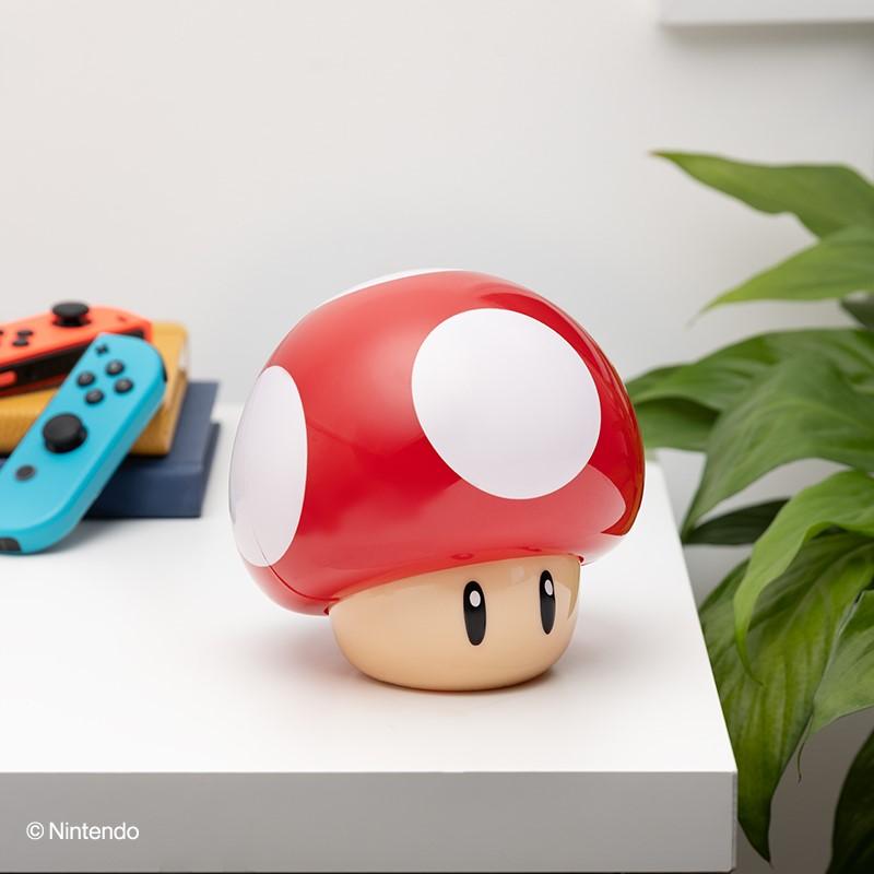 SUPER MARIO - Champignon - Veilleuse Sonore - 12cm - Try Me