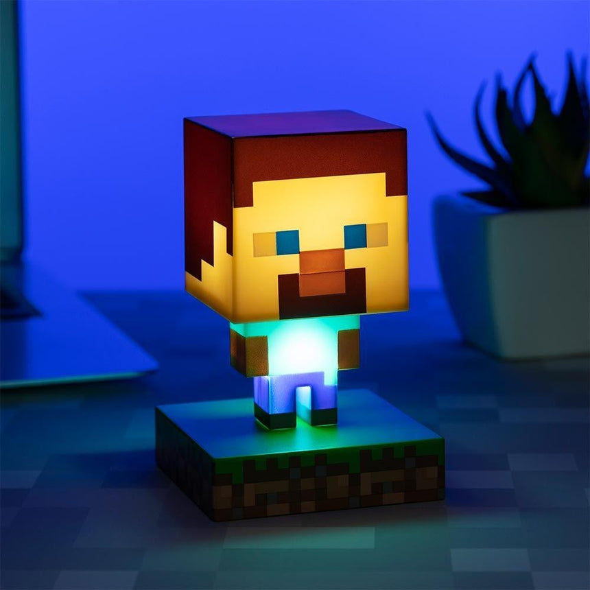 MINECRAFT - Steve - Lampe Icon 10cm