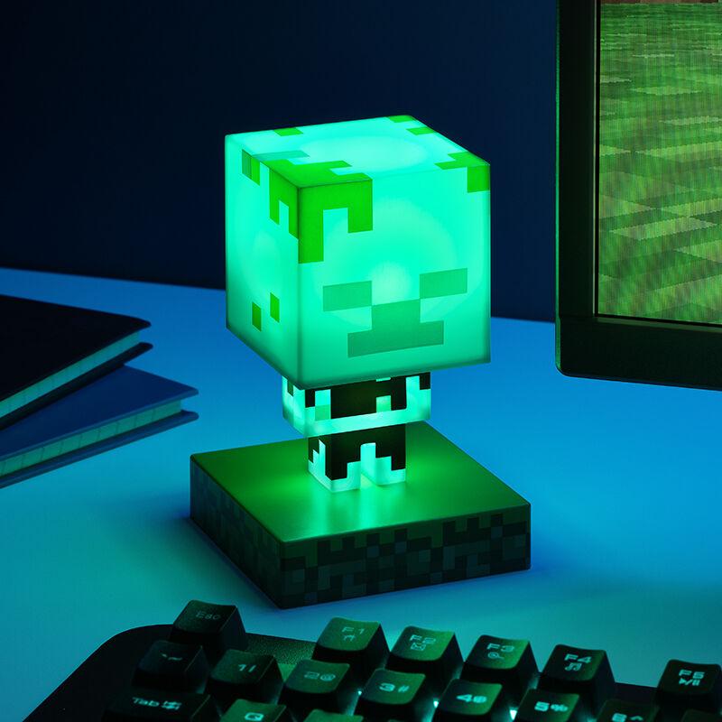 MINECRAFT - Zombie noyé - Lampe Icone 10cm